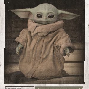The Mandalorian - Baby Yoda The Child Poster