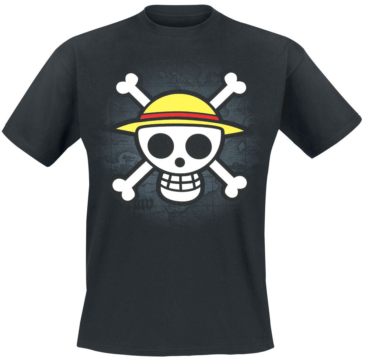 352533a-emp One Piece - Skull With Map - Image 1
