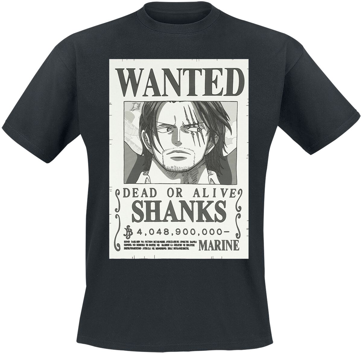 562216a Shanks wanted poster - Image 1